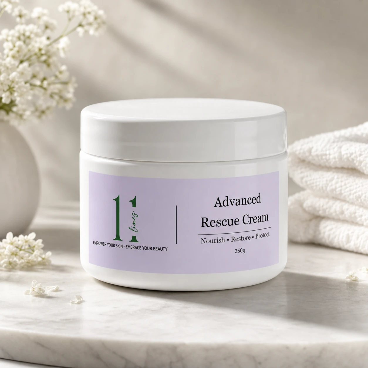 11Lines rose water product